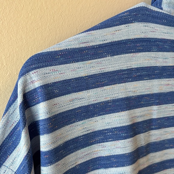 Peter Millar XL blue Striped Polo Shirt - Picture 5 of 6